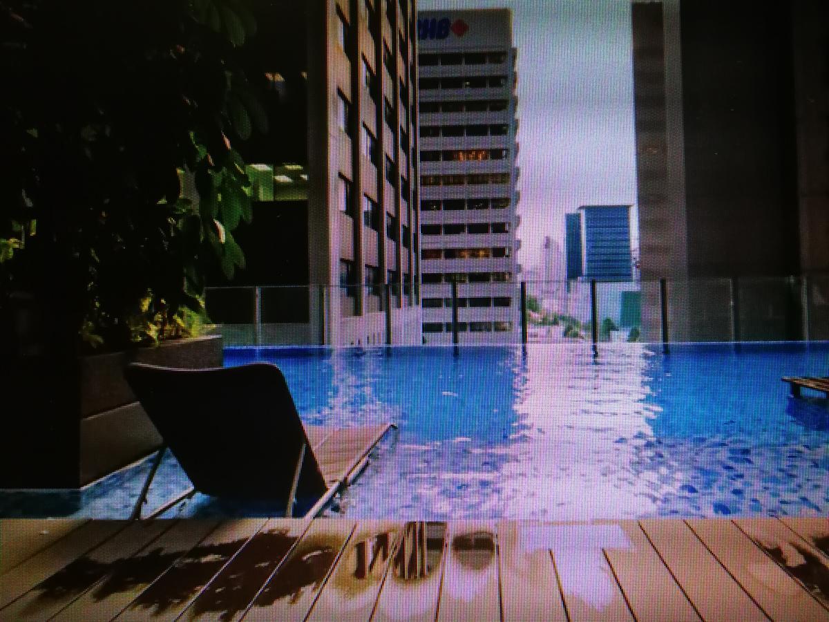 City Balcony Apartment With Marina Bay View Szingapúr Kültér fotó