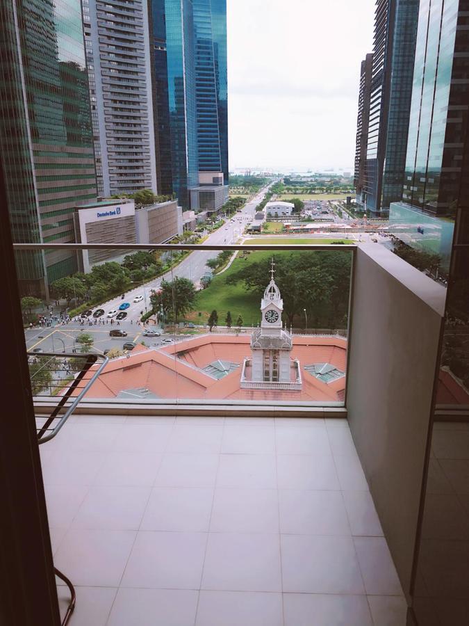 City Balcony Apartment With Marina Bay View Szingapúr Kültér fotó